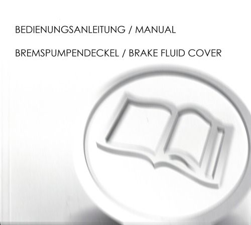 manual brake fluid cover